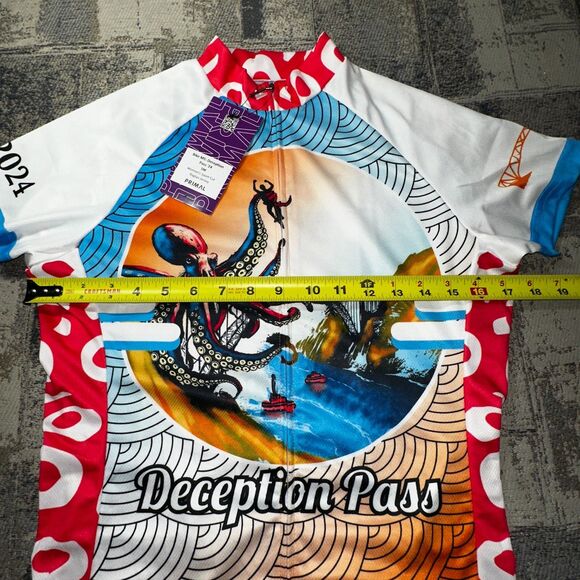 Primal Women’s Cycling Jersey S Deception Pass 2024 Sport Cut Bike NWT - Picture 4 of 9